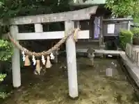 水分神社(上条弁財天)の鳥居