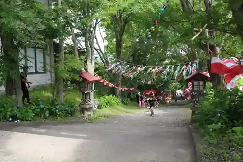 釧路一之宮 厳島神社のお祭り