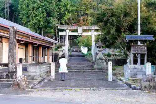 諏訪神社の鳥居