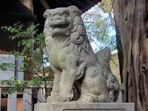 矢作神社の狛犬