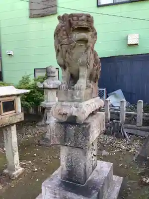津島社の狛犬