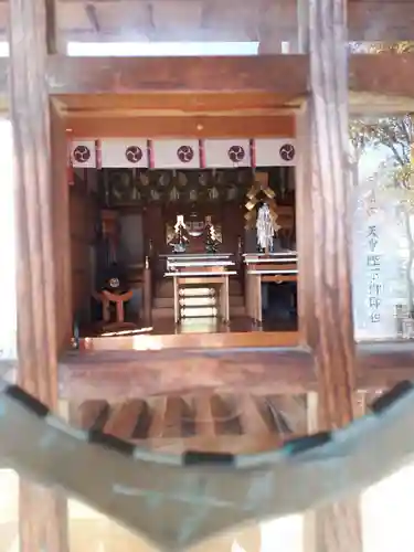 中小屋神社の本殿