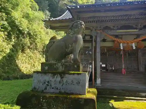 垂姫神社の狛犬