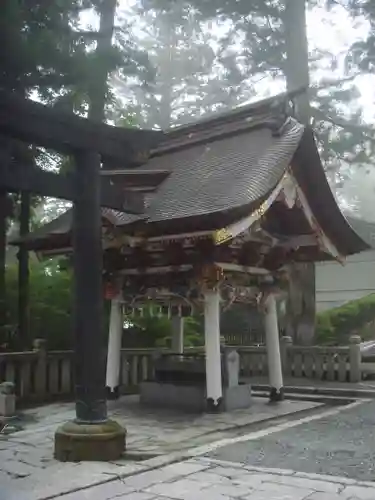 三峯神社の手水