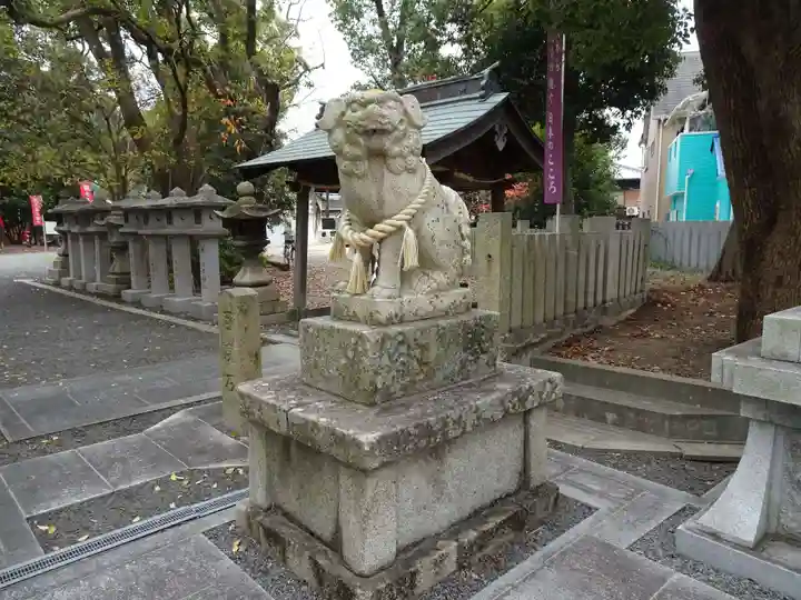 南近義神社の狛犬