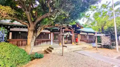 白金氷川神社の本殿・本堂