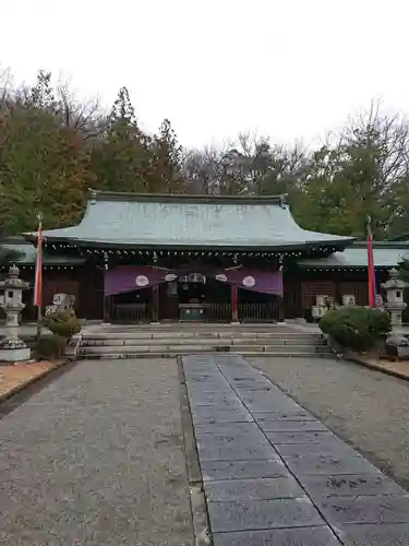 山梨縣護國神社の本殿・本堂