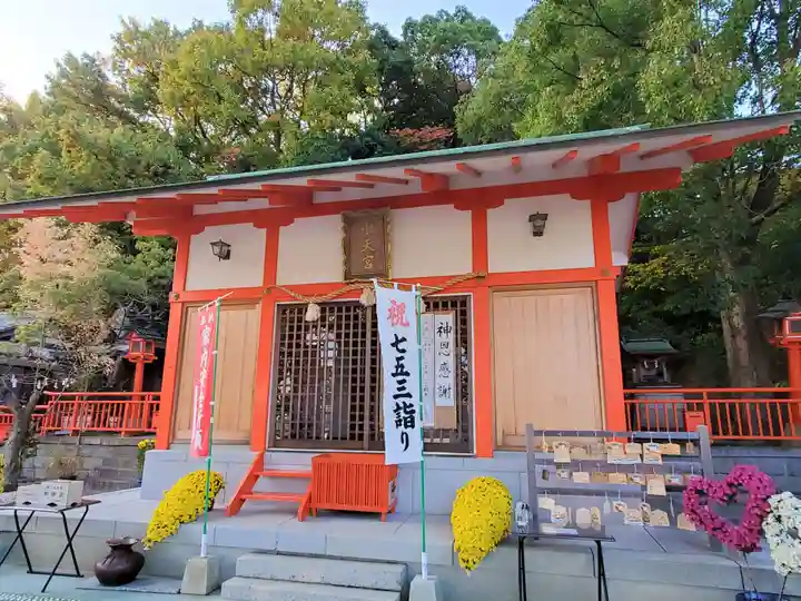 神戸水天宮の本殿・本堂