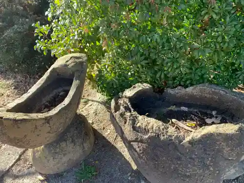 薄井神社の手水