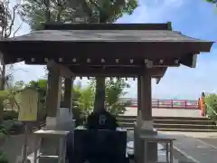 多摩川浅間神社の手水