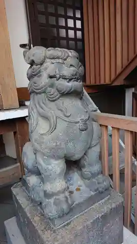 小網神社の狛犬