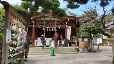 鳩森八幡神社の本殿・本堂