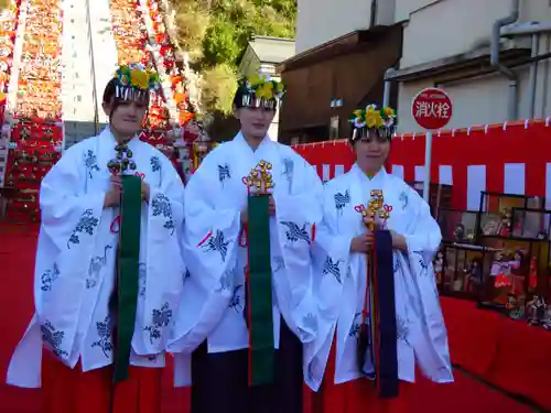 十二所神社(大子町大子)の神楽