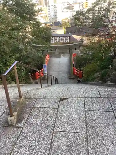 城山八幡宮の鳥居