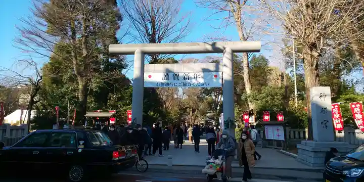 阿佐ヶ谷神明宮の鳥居