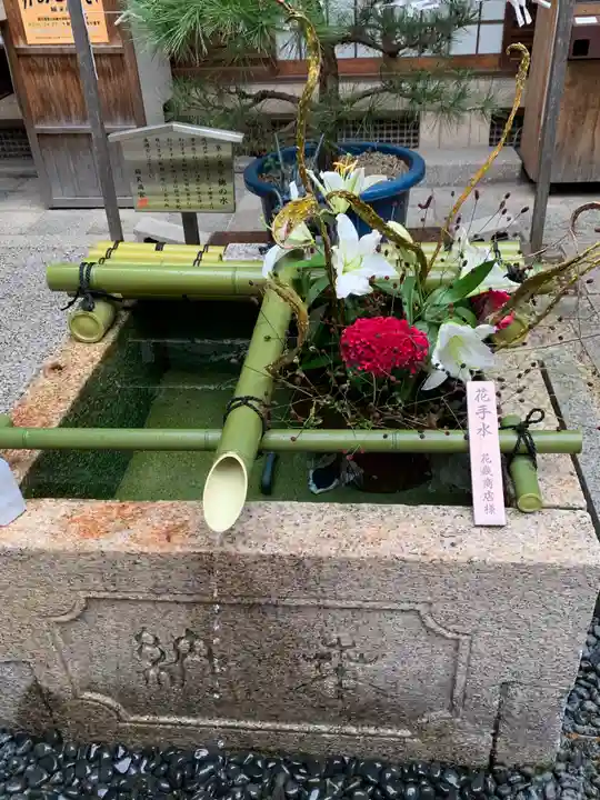 錦天満宮の手水舎