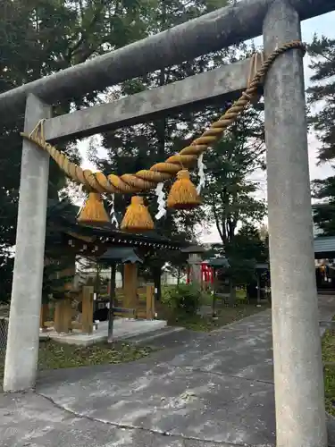 帯広三吉神社の鳥居