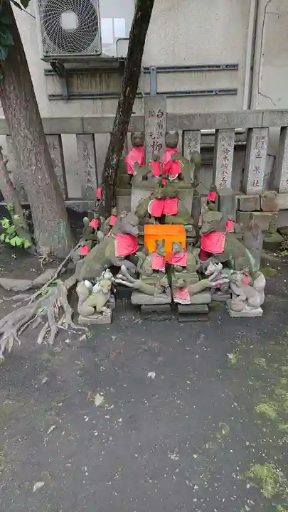 笠間稲荷神社 東京別社の狛犬