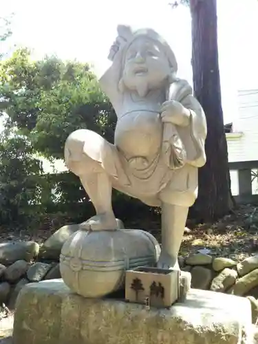 甲斐國一宮 浅間神社の像