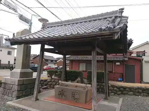 神明社（常滑神明社）の手水舎