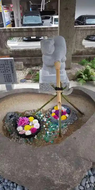 三輪神社の手水舎