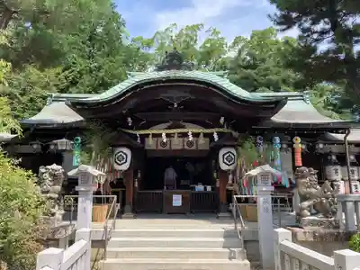 芦屋神社の本殿・本堂