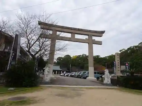 熊本縣護國神社の鳥居