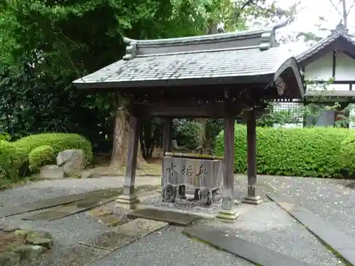 等覚院の手水舎
