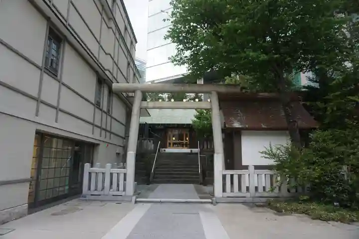 六本木天祖神社の鳥居