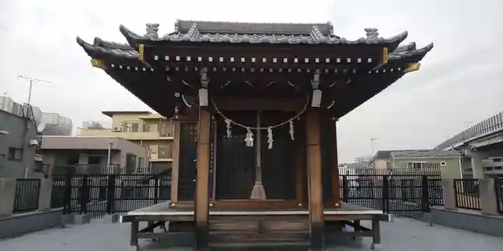 諏訪神社の本殿・本堂