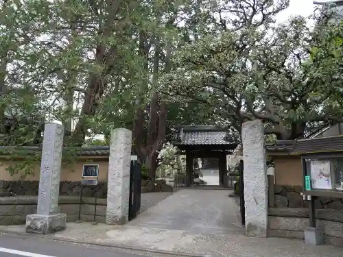 行善寺の山門