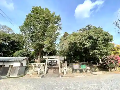 関神社の景色