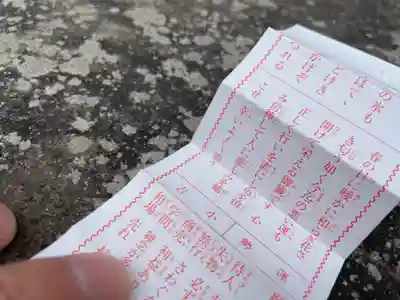 亀ケ池八幡宮のおみくじ
