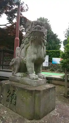 瀧宮神社の狛犬