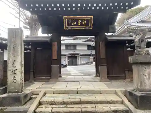 金乗院の山門