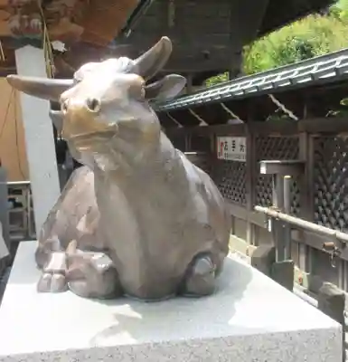 湯島天満宮の狛犬