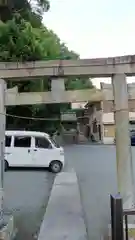 諏訪神社の鳥居