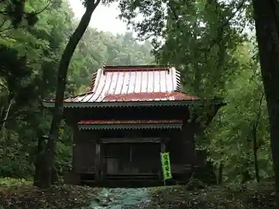 和井内神社の本殿・本堂