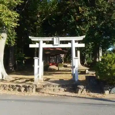 根山神社の鳥居