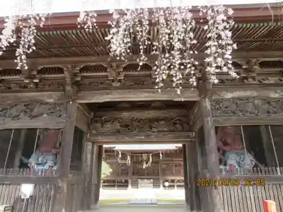 田村大元神社の山門・神門