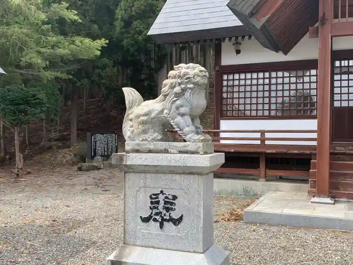 重内神社の狛犬