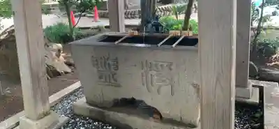 北本氷川神社の手水舎
