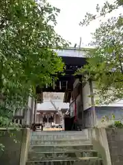 青麻神社の山門