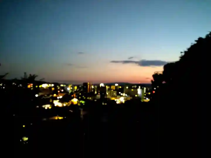 阿智神社の景色