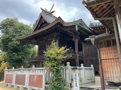 葦守八幡宮の本殿・本堂