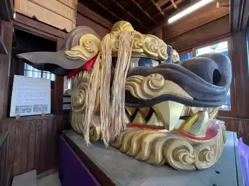 波除神社（波除稲荷神社）の狛犬