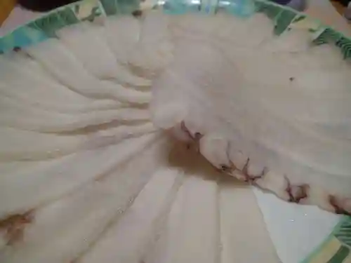 北門神社の食事