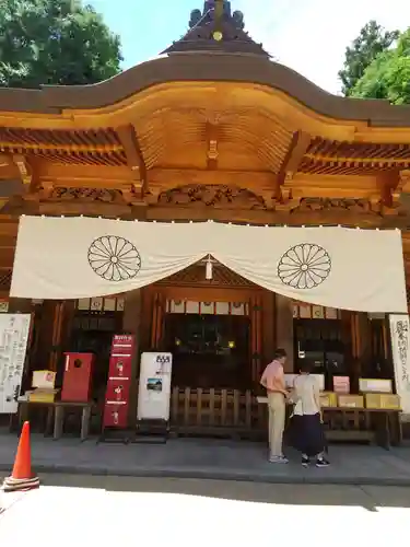 穂高神社本宮の本殿・本堂