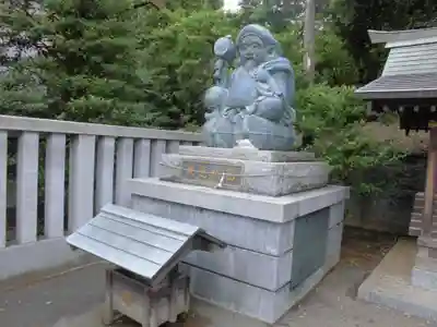 北新羽杉山神社の像
