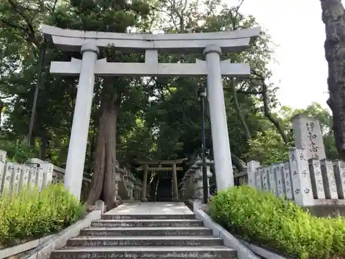 伊和志津神社の鳥居